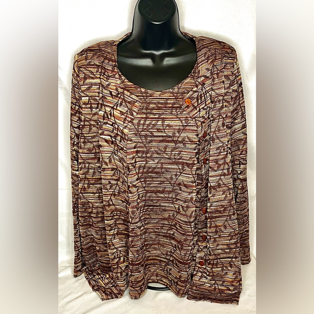 BNWT Women’s 2 Piece Blouse Size XL!!